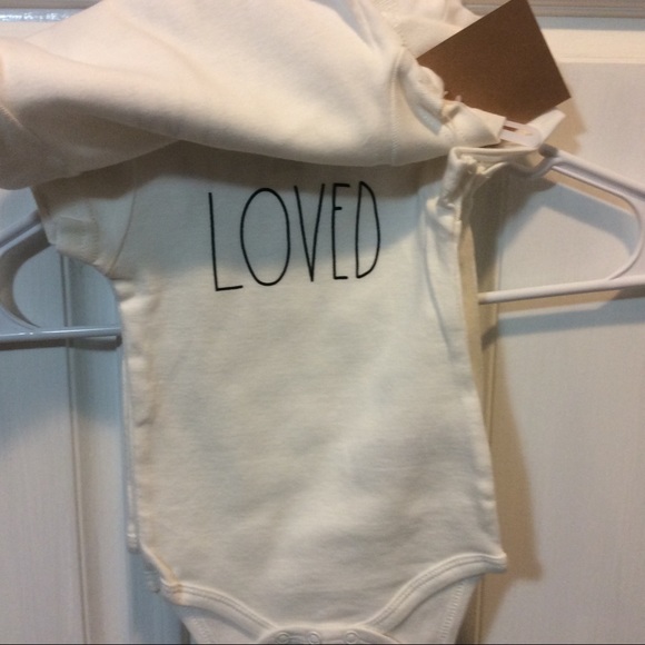 Rae Dunn baby onesie set - Picture 2 of 4